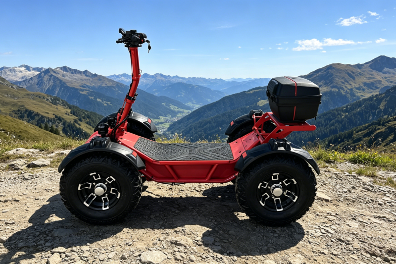 Electric ATV Scooter - Storeage