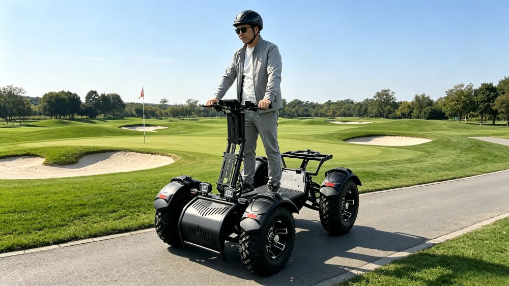 2026 New Micro Mobility Solution Electric All-Terrain Vehicles (ATV) — i-X5 Electric Scooter ATV