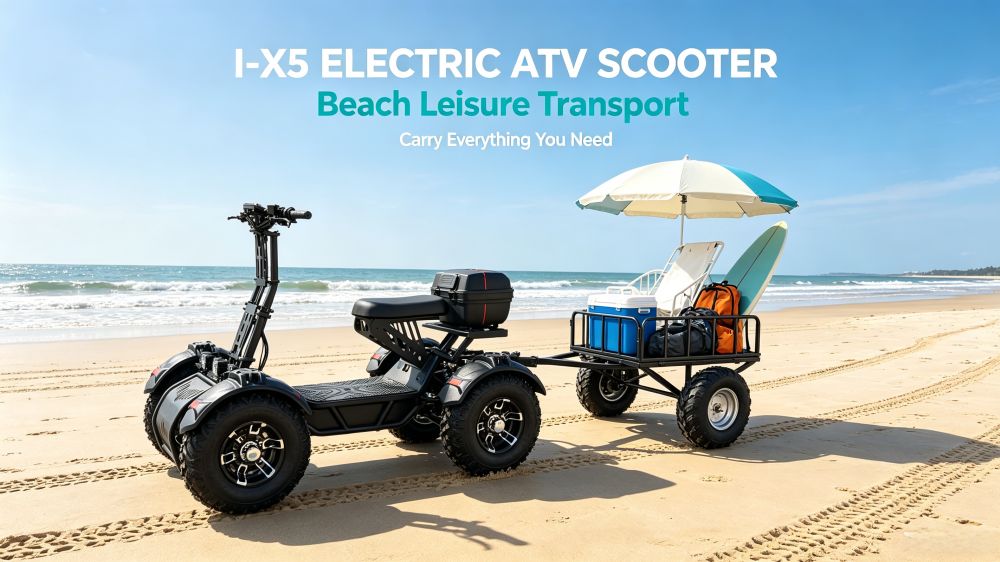 Edge Scooter How to Maintain 4x4 4 Wheel Electric Scooter