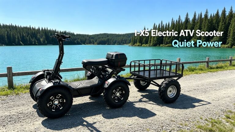 From Zero to Hero: Learning to Ride an All-Terrain 4×4 Off-Road Scooter with Seat