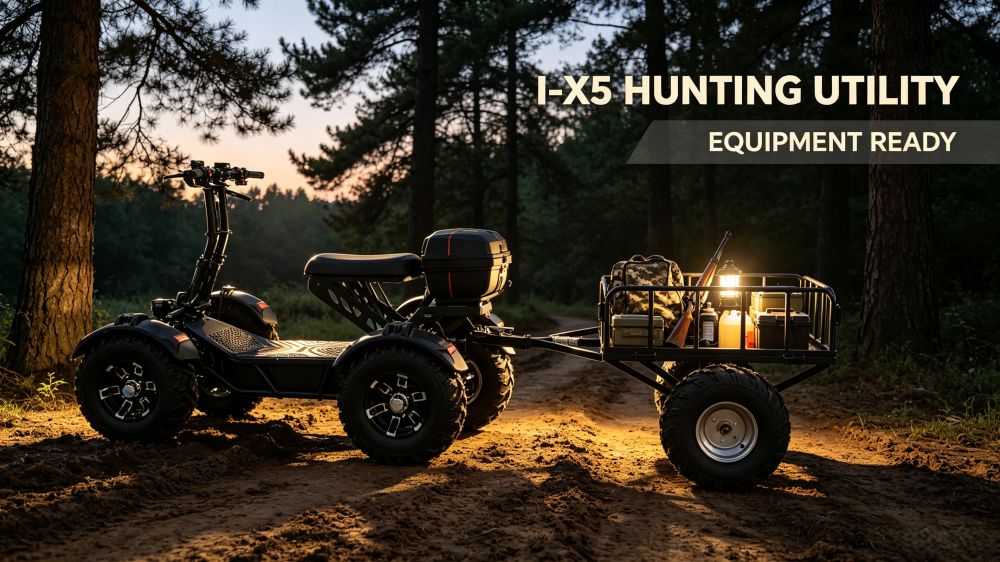 Edge Scooter : How to rider your 4X4 electric ATV Scooter